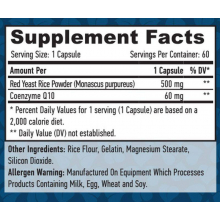 Haya Labs Co-Q10 & Red Yeast Rice 60 caps