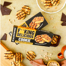 Allnutrition Fitking Delicious Cookie, Chocolate Peanut - 150 grams