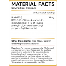 GynSyn Labs RAD-150 60 caps